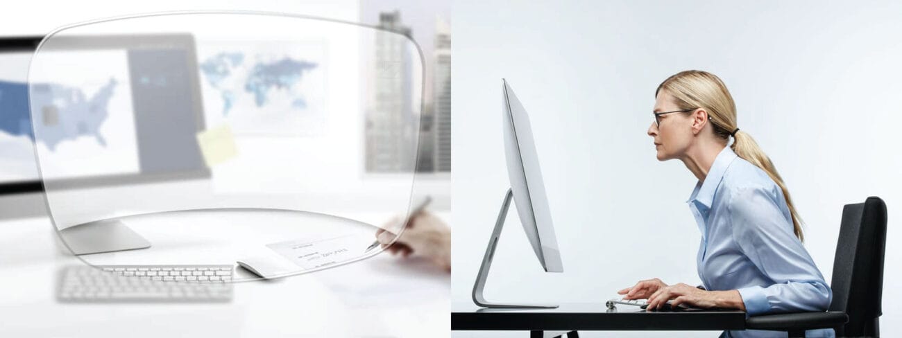 reading-lens-bent-over-workstation