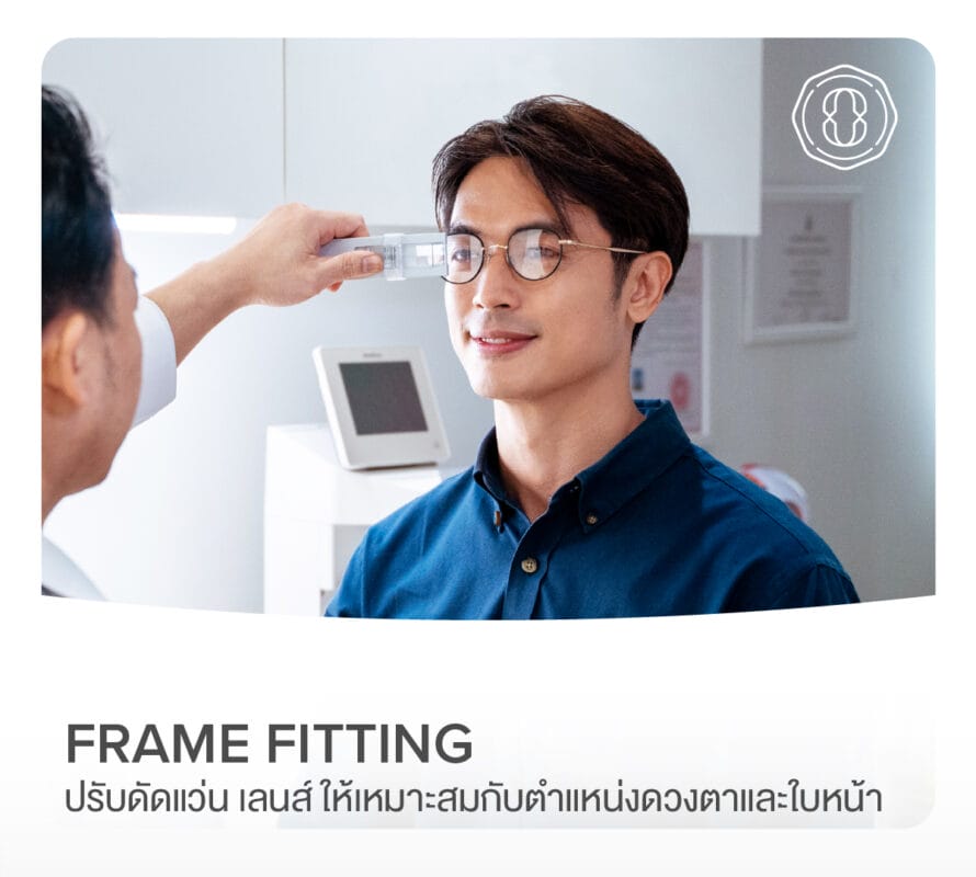 Comprehensive Eye Exam-Frame Fitting